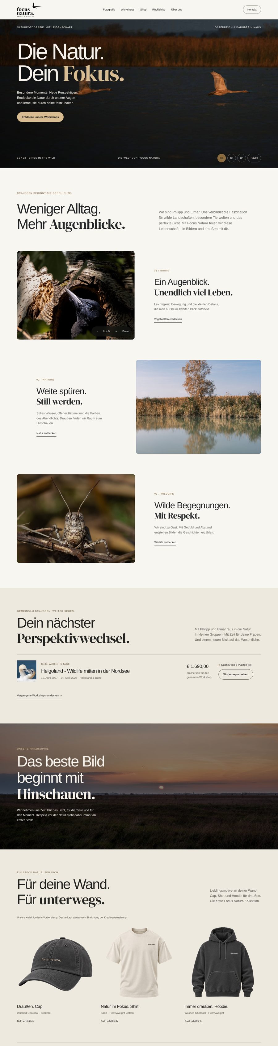 Website Focus Natura
